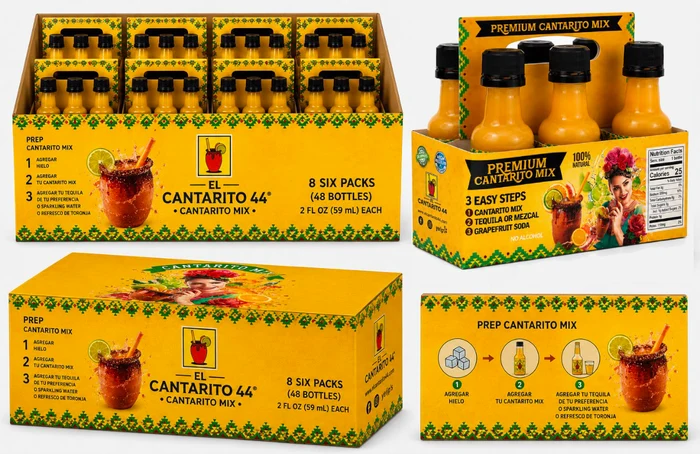 Cantarito Mix · Fiesta Pack (48 × 2 oz)
