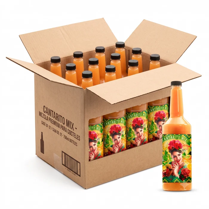 (Mayoreo) Cantarito Mix - Botella 1 lt