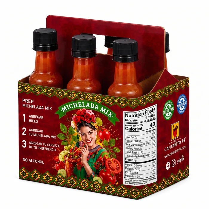 Michelada Mix · Six-Pack (6 × 2 oz)