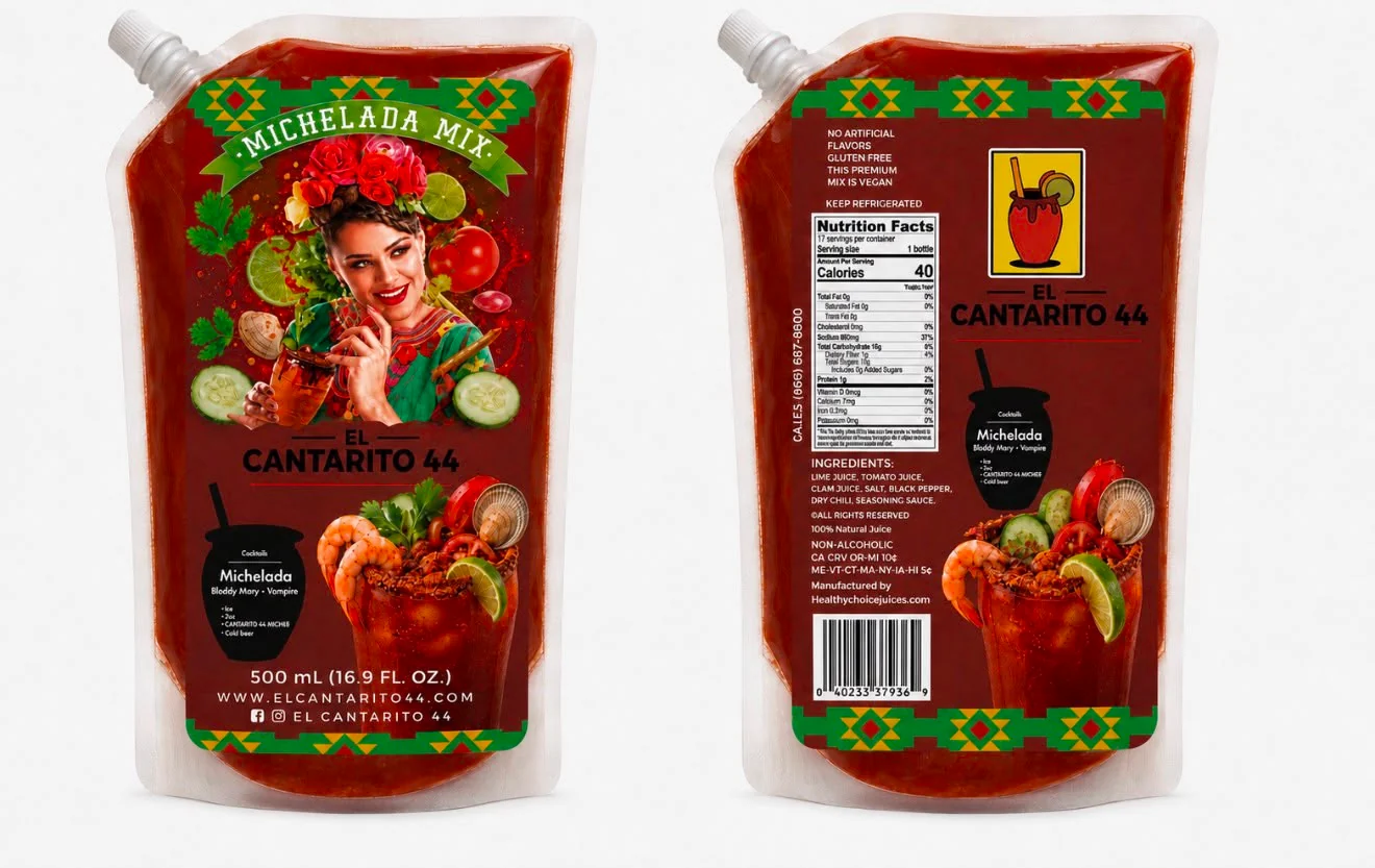 Michelada Mix - Artesanal en Pouch (500 ml y 1 lt) · 500 ml - (Rinde 8-10 micheladas)